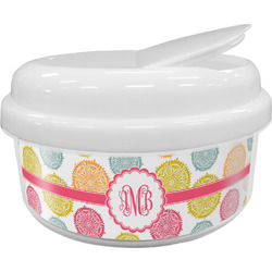 Doily Pattern Snack Container (Personalized)