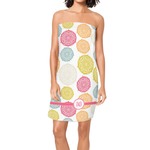 Doily Pattern Spa / Bath Wrap (Personalized)