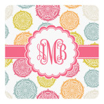 Doily Pattern Square Decal - XLarge (Personalized)