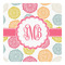 Doily Pattern Square Decal