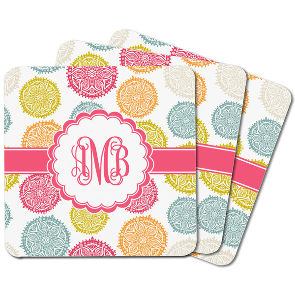 Doily Pattern Square Fridge Magnet - MAIN