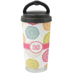Doily Pattern Stainless Steel Coffee Tumbler (Personalized)