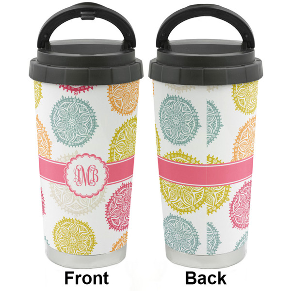 Doily Pattern Stainless Steel Travel Cup - Apvl