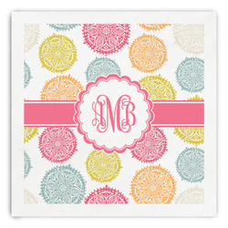 Doily Pattern Paper Dinner Napkins (Personalized)