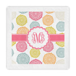 Doily Pattern Decorative Paper Napkins (Personalized)