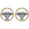 Doily Pattern Steering Wheel Cover- Front and Back