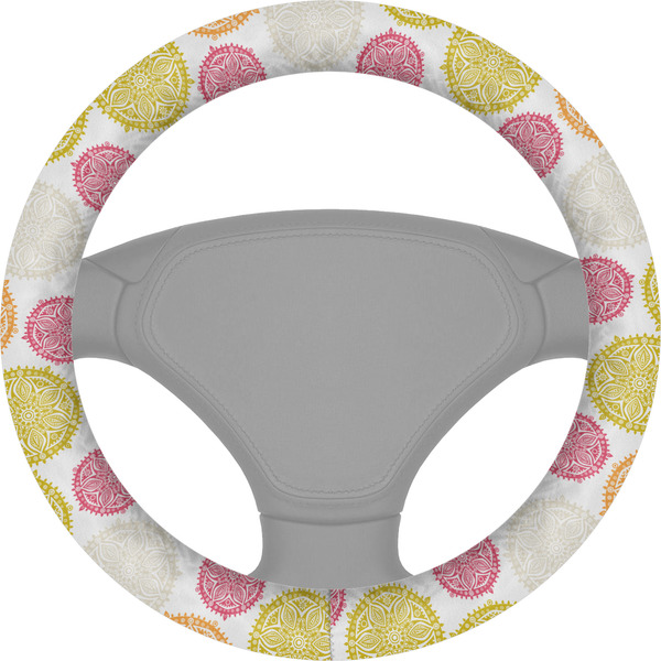 Custom Doily Pattern Steering Wheel Cover