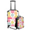 Doily Pattern Suitcase Set 4 - MAIN