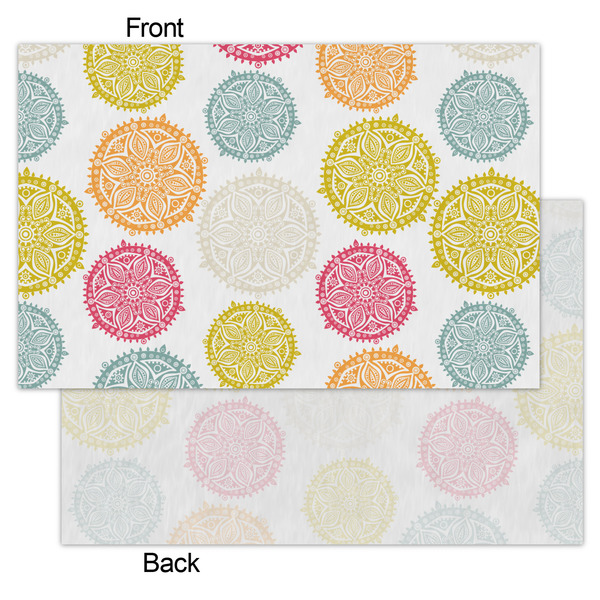 Doily Pattern Tissue Paper - Heavyweight - Small - Front & Back