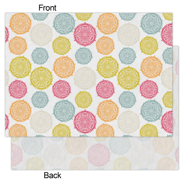 Doily Pattern Tissue Paper - Lightweight - Large - Front & Back