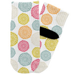 Doily Pattern Toddler Ankle Socks