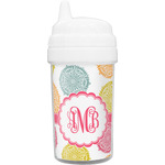 Doily Pattern Toddler Sippy Cup (Personalized)