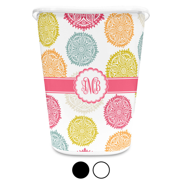 Doily Pattern Trash Can Aggregate