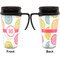 Doily Pattern Travel Mug with Black Handle - Approval
