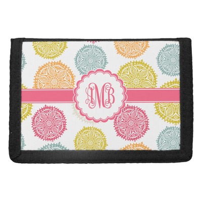 Doily Pattern Trifold Wallet (Personalized)