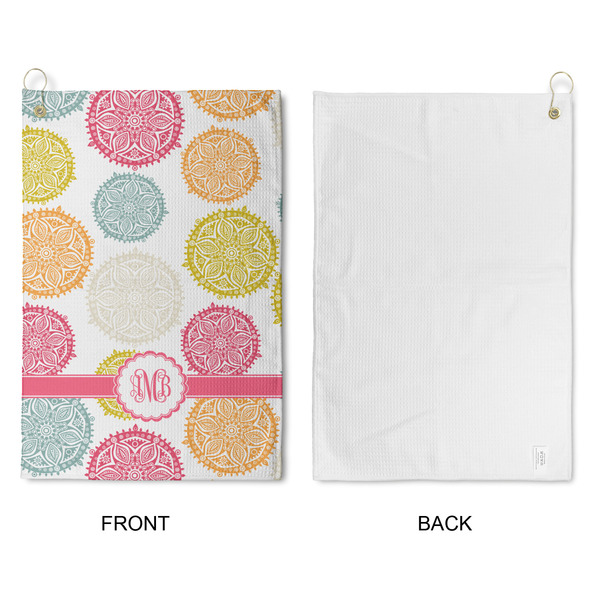 Doily Pattern Waffle Weave Golf Towel - Approval