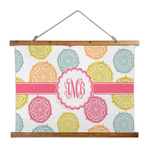 Doily Pattern Wall Hanging Tapestry - Wide (Personalized)