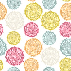 Doily Pattern Wallpaper & Surface Covering