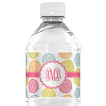Doily Pattern Water Bottle Labels - Custom Sized (Personalized)