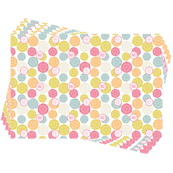 Doily Pattern Wrapping Paper - 5 Sheets Approval