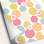 Doily Pattern Wrapping Paper Sheets (Personalized)