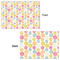 Doily Pattern Wrapping Paper Sheet - Double Sided - Front & Back