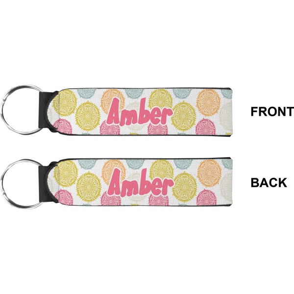 Doily Pattern Wristlet (Front + Back)