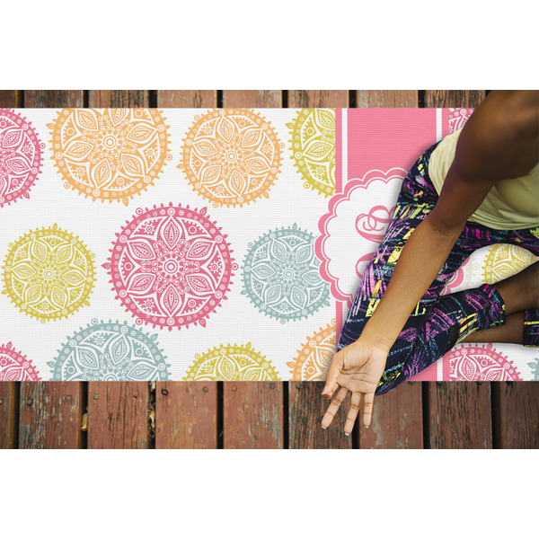 Doily Pattern Yoga Mats - LIFESTYLE