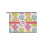 Doily Pattern Zipper Pouch - Small - 8.5"x6" (Personalized)