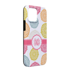 Doily Pattern iPhone Case - Rubber Lined - iPhone 13 (Personalized)