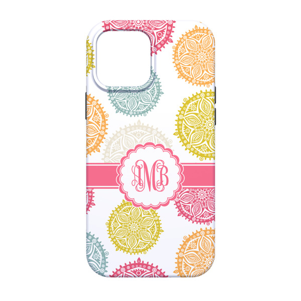 Doily Pattern iPhone 13 Tough Case - Back