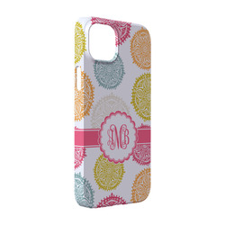 Doily Pattern iPhone Case - Plastic - iPhone 14 Pro (Personalized)