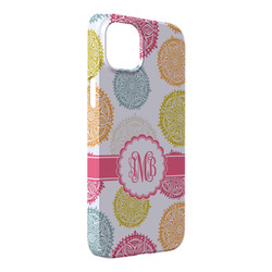Doily Pattern iPhone Case - Plastic - iPhone 14 Pro Max (Personalized)