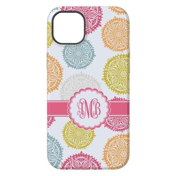 Doily Pattern iPhone 14 Pro Max Tough Case - Back