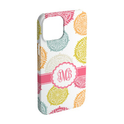 Doily Pattern iPhone Case - Plastic - iPhone 15 (Personalized)