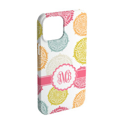 Doily Pattern iPhone Case - Plastic - iPhone 15 Pro (Personalized)