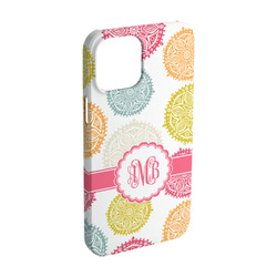 Doily Pattern iPhone Case - Plastic - iPhone 15 Pro (Personalized)