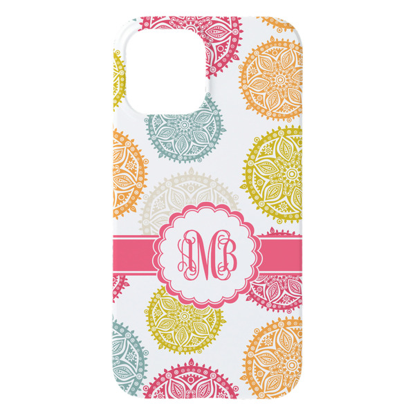 Doily Pattern iPhone 15 Pro Max Case - Back