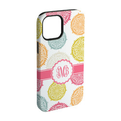 Doily Pattern iPhone Case - Rubber Lined - iPhone 15 (Personalized)