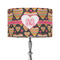 Hearts 12" Drum Lamp Shade - Fabric (Personalized)