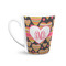 Hearts 12 Oz Latte Mug - Front