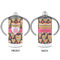 Hearts 12 oz Stainless Steel Sippy Cups - APPROVAL