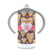 Hearts 12 oz Stainless Steel Sippy Cups - FRONT