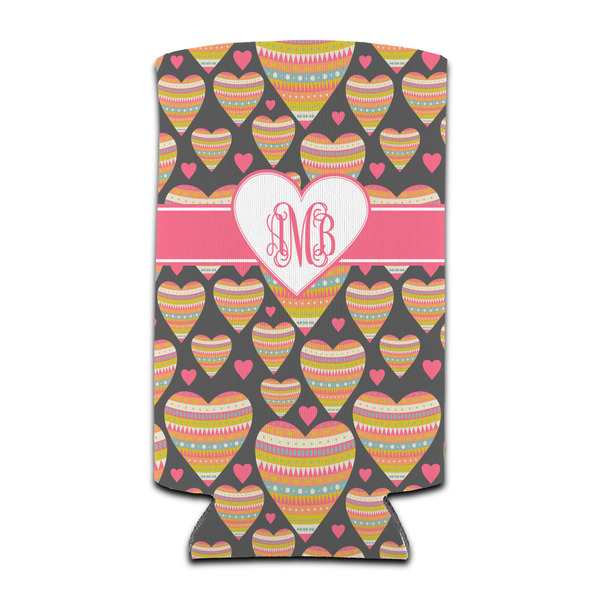 Hearts 12oz Tall Can Sleeve - Set of 4 - FRONT