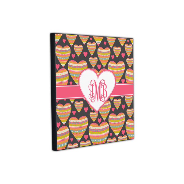 Hearts 12x12 Wood Print - Angle View