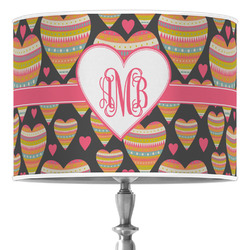 Hearts Drum Lamp Shade (Personalized)