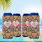 Hearts 16oz Can Sleeve - Set of 4 - LIFESTYLE