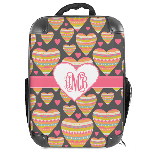 Custom Hearts 18" Hard Shell Backpack (Personalized)