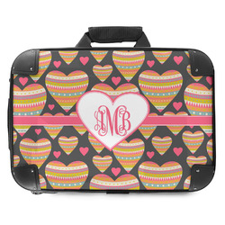 Hearts Hard Shell Briefcase - 18" (Personalized)