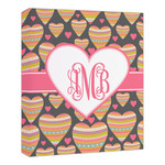 Hearts Canvas Print - 20x24 (Personalized)